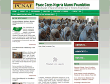 Tablet Screenshot of pcnaf.org